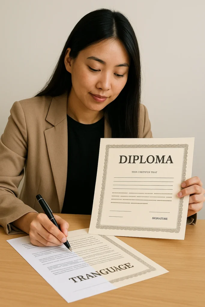 translate dokumen ijazah